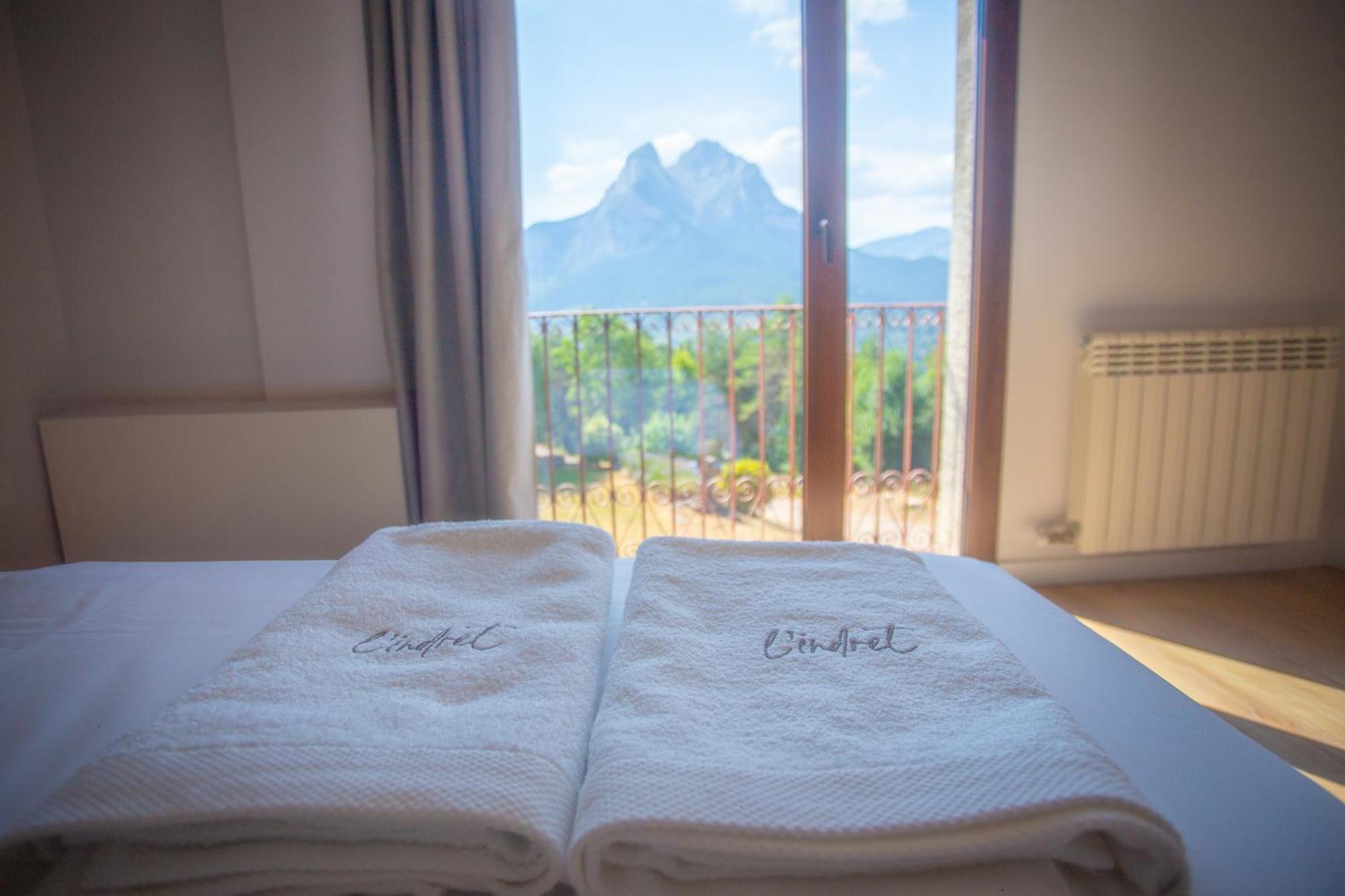 ホテル L'Indret Del Pedraforca Adults Only Saldés エクステリア 写真